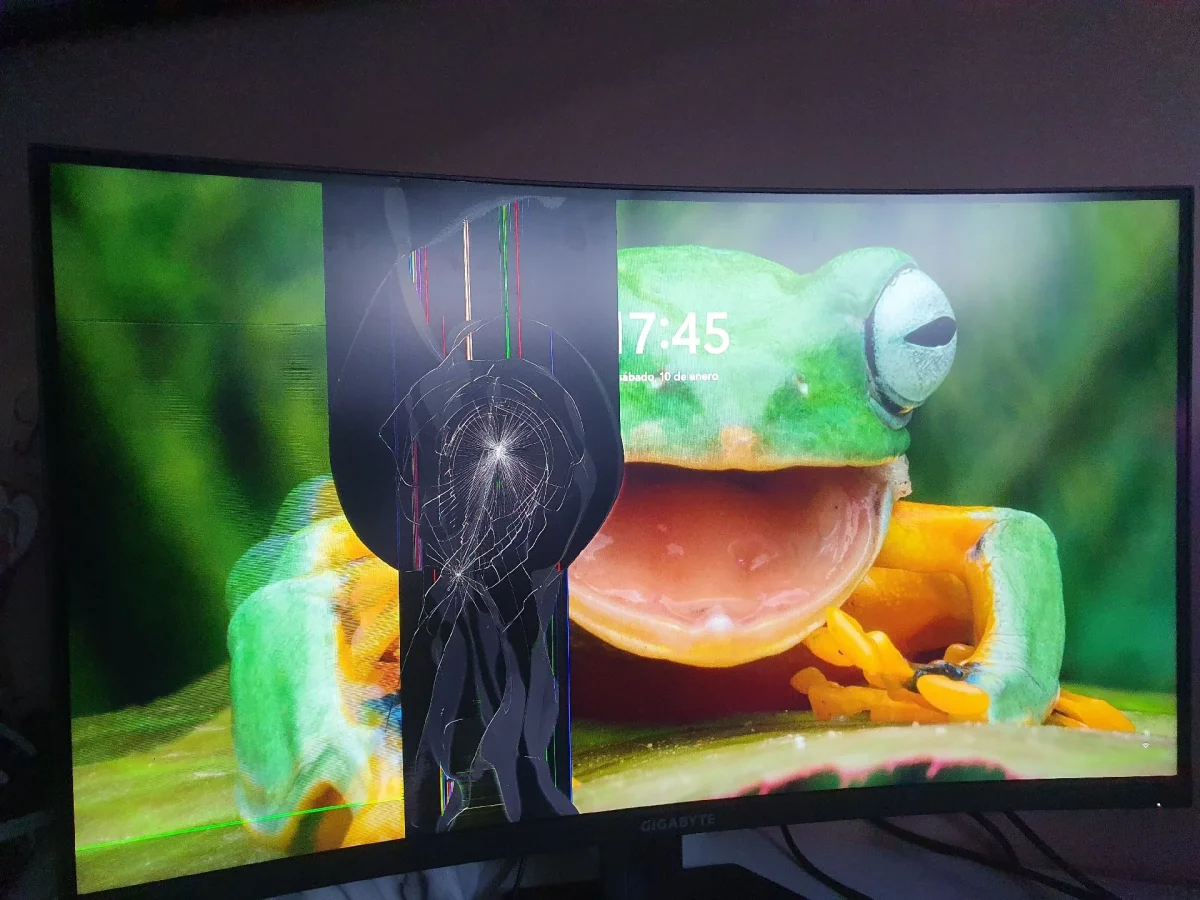 Se regala: monitor gigabyte. En Florida, La (Las Torres De Cotillas). Publicado por Estefan.