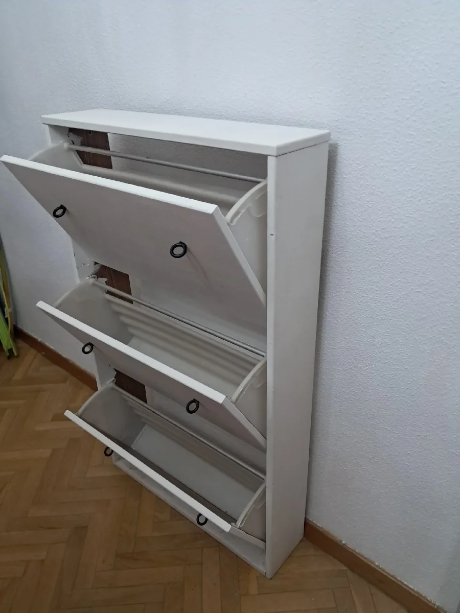 mueble zapatero blanco. Foto 2 de 2.