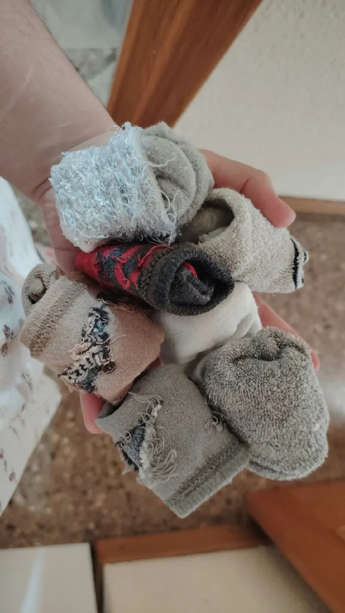 Se regala: calcetines bebe. En Valencia. Publicado por Ester.